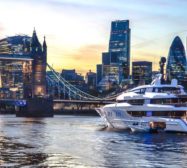 private yacht charter london